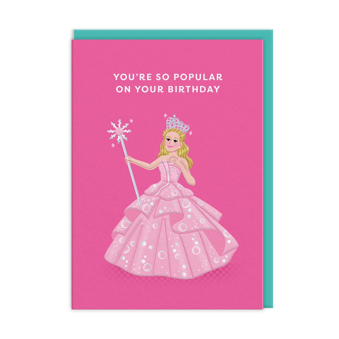 Birthday  Card:   Glinda Wicked   - Ohh Deer