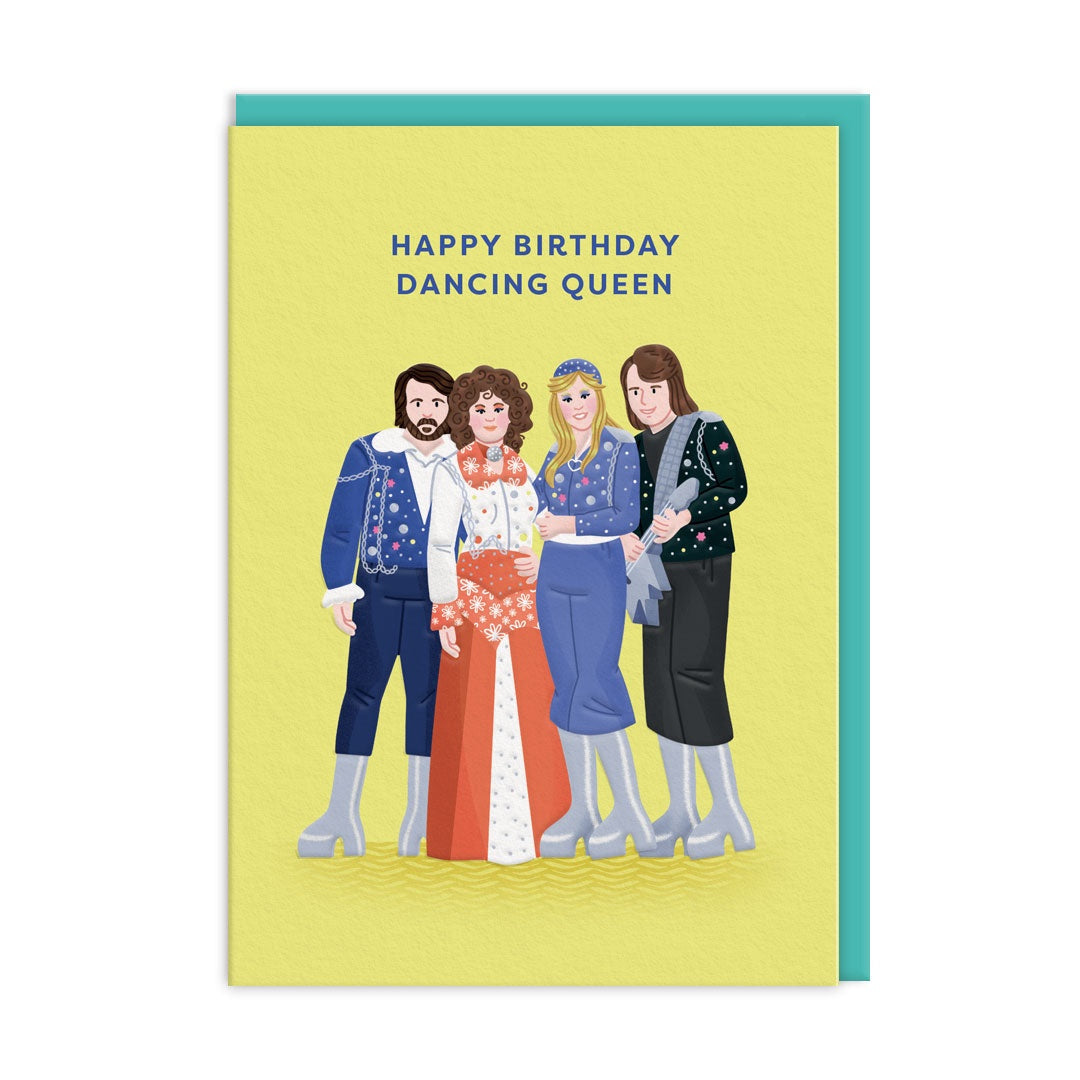 Birthday  Card:   ABBA  - Ohh Deer