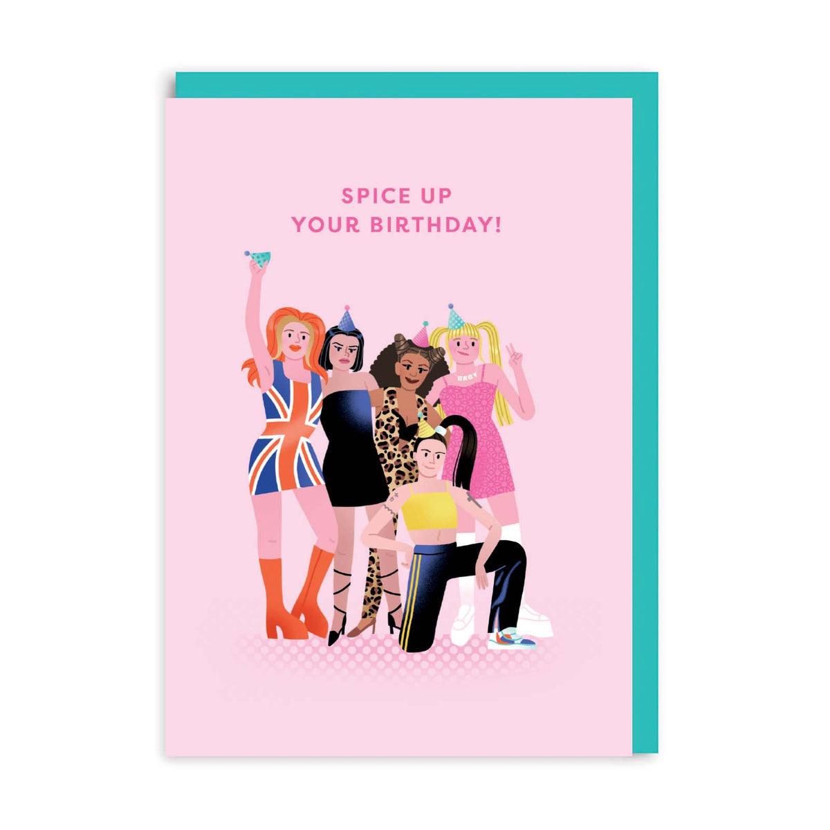 Birthday Card: Spice Girls   - Ohh Deer