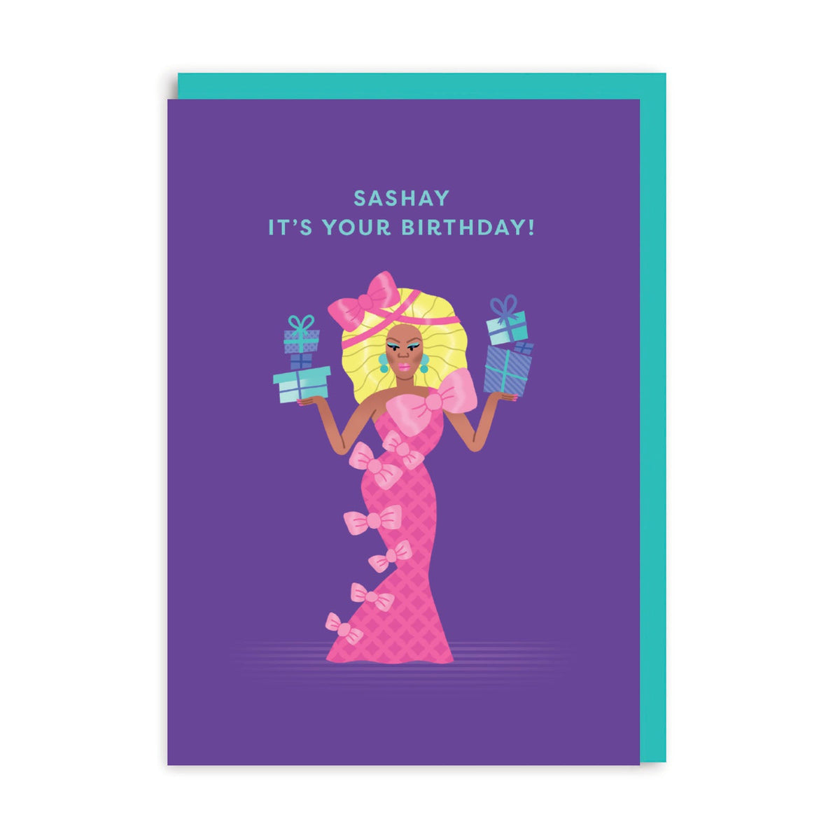 Birthday Card: Ru Paul Sashay   - Ohh Deer