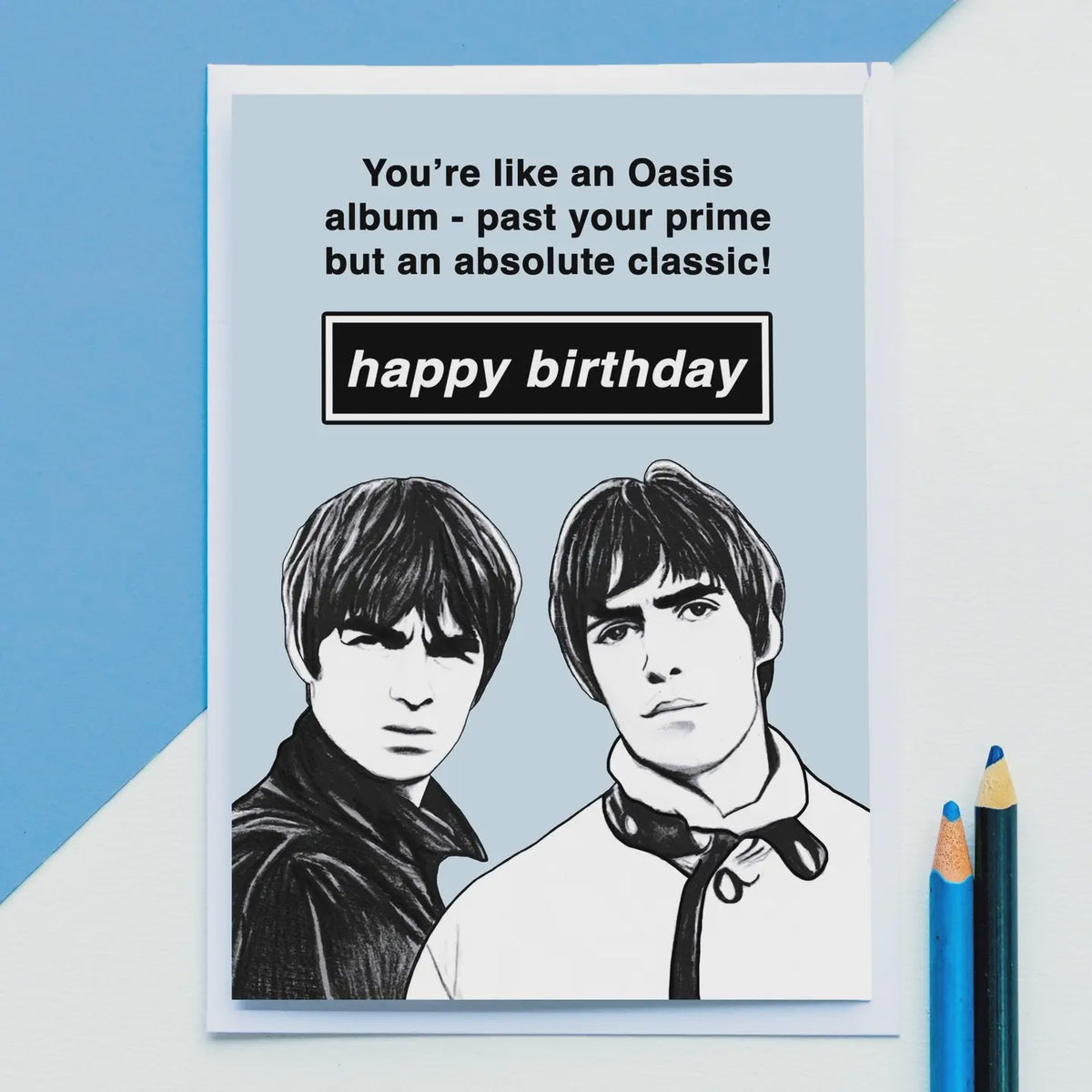 Birthday Card: Oasis Past Your Prime - Of Life And Lemons