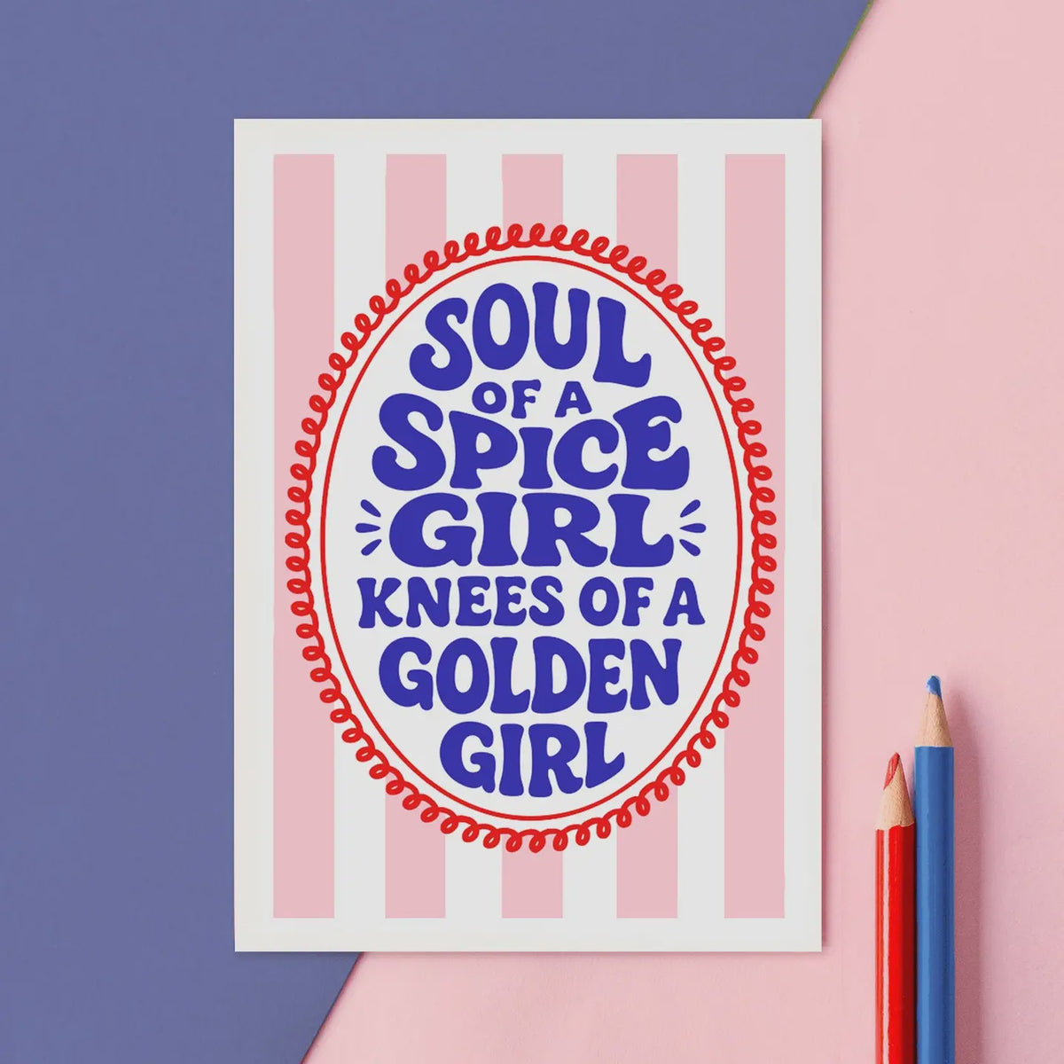 Birthday Card: Soul Of A Spice Girl - Of Life And Lemons