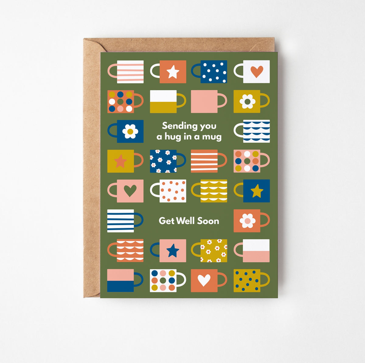 Get Well Card: Hug in a Mug Mugs - Happy Street