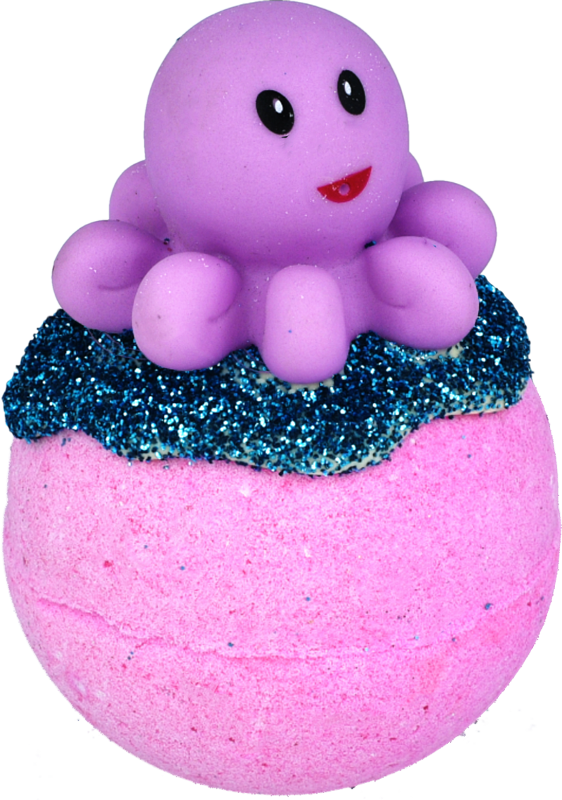 Bath Bomb Blaster: Octopus Garden  - PINK - Bomb Cosmetics