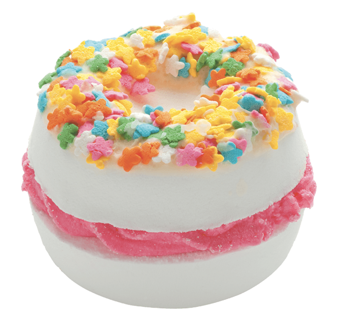 Bath Bomb Blaster: Raspberry Pav-Lover - White - Bomb Cosmetics