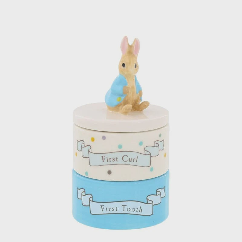 Tooth & Curl Set: Ceramic - Blue - Peter Rabbit