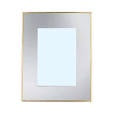 Photo Frame: Gold Edge Mirror - Gold - Gisela Graham