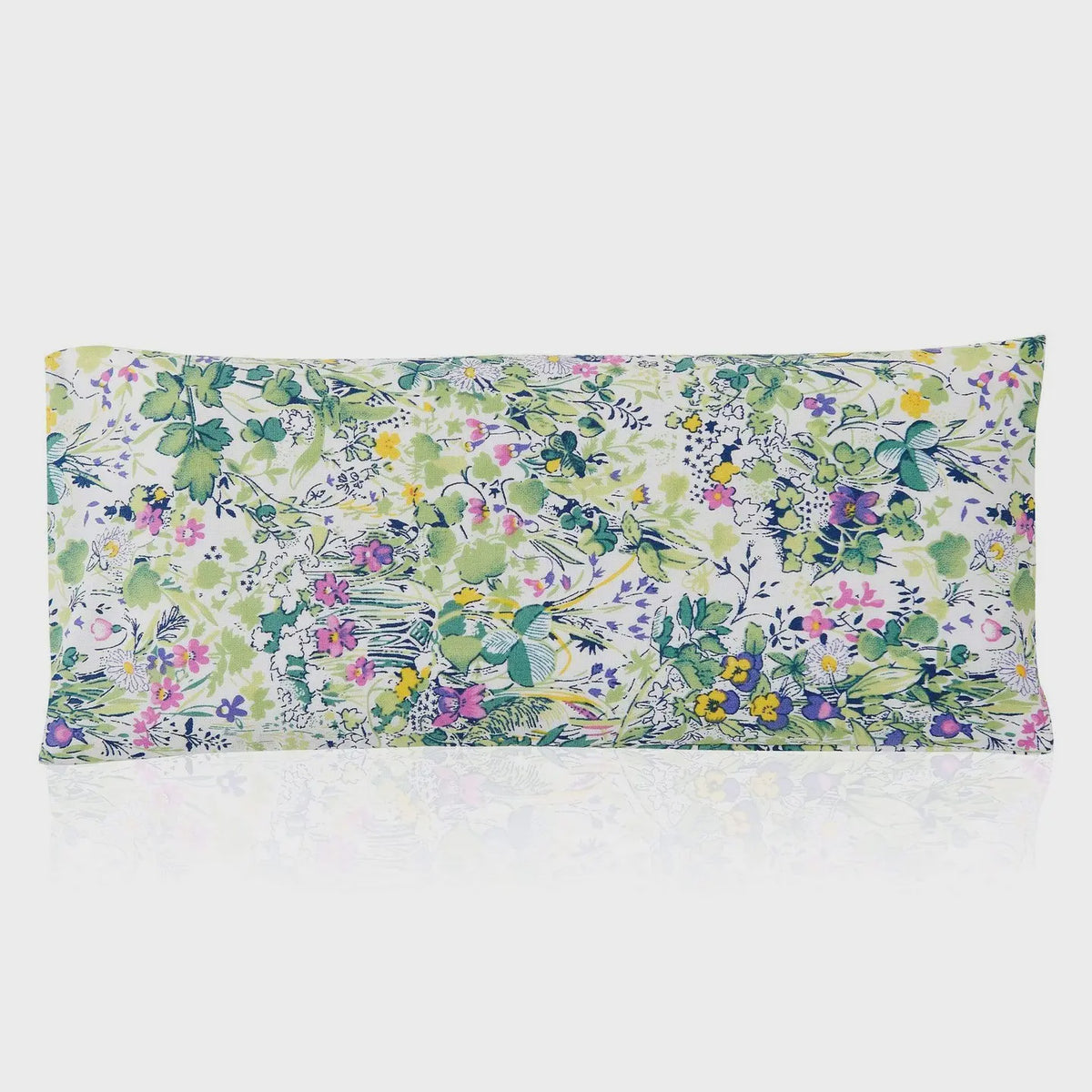 Eye Pillow Cotton Green Garden Aromatherapy Meditation Lavender