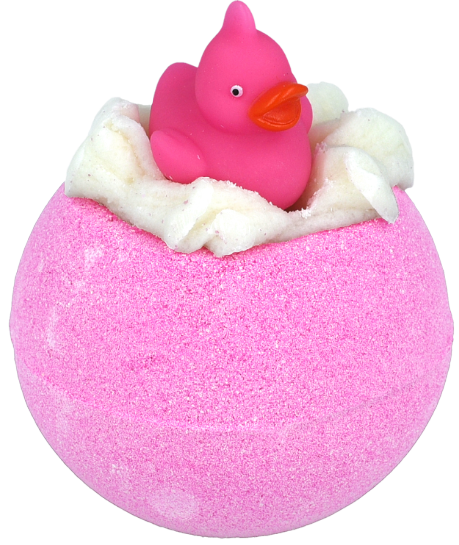 Bath Bomb Blaster: Ducky  Toy - PINK - Bomb Cosmetics