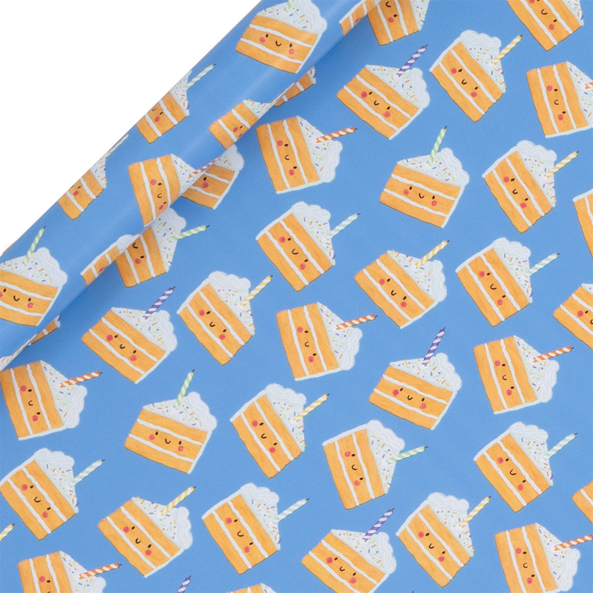 Roll Wrap: 4m Cakey Kids - Blue - Glick