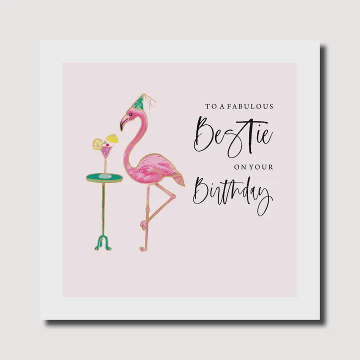 Friend Card: To a Fabulous Bestie - Marina B