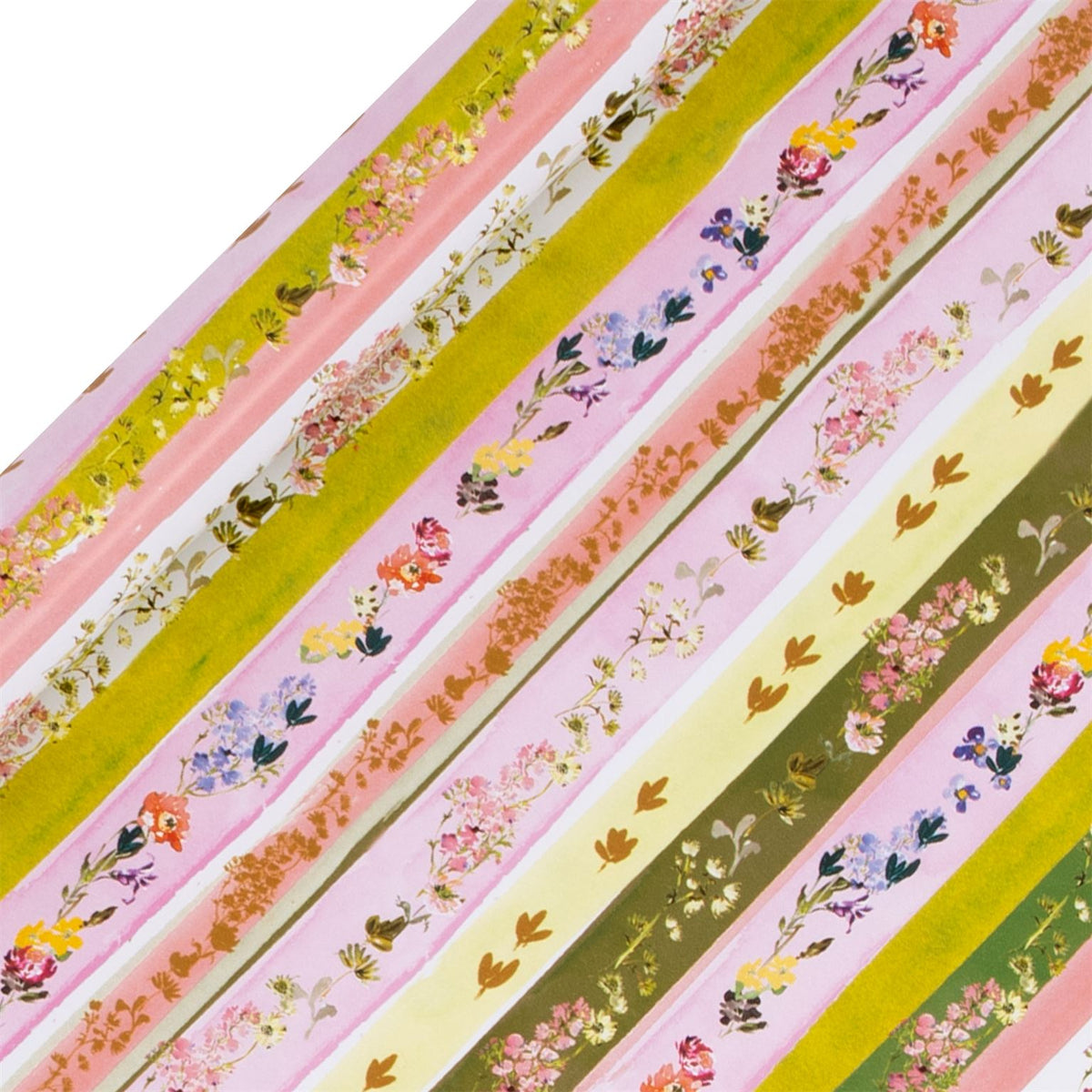 Roll Wrap: 4m Linea Floral Pastels - Multicolour - Glick