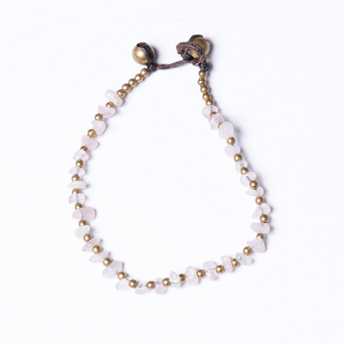 Crystal Bracelet SMALL CHIP - Love ROSEQUARTZ
