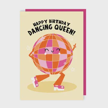 Birthday Card:  Dancing Queen -  Lucy Maggie