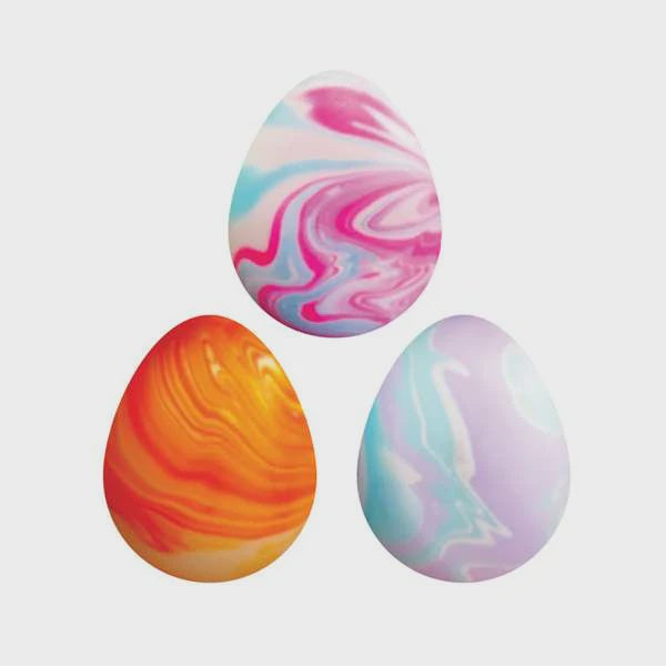 Stress Ball: Swirlie Egg Fidget Toy Individual - Assorted Colours - Needoh