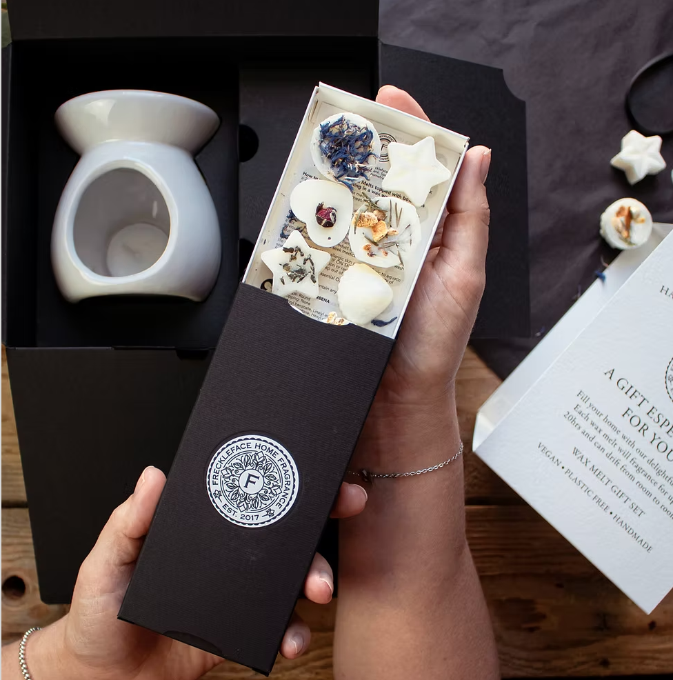 Gift Set: Especially For You Wax Burner & Wax Melts - Boxed - Freckleface