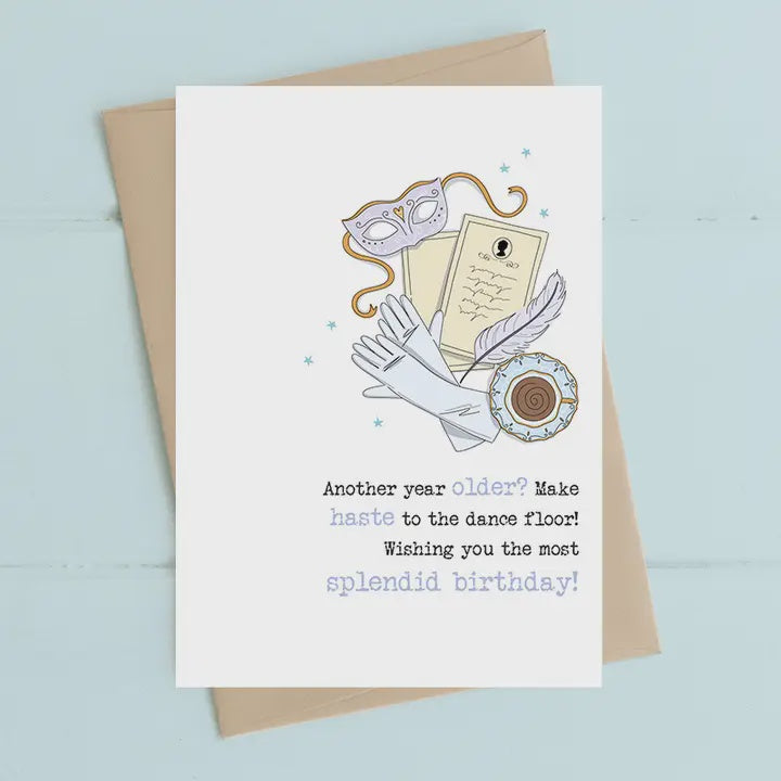 Birthday Card: Bridgerton - Splendid Birthday - Dandelion Stationery