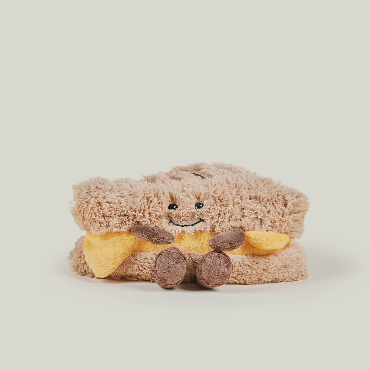 Warmies: Grilled Cheese Heatable Toy - Brown - Warmies