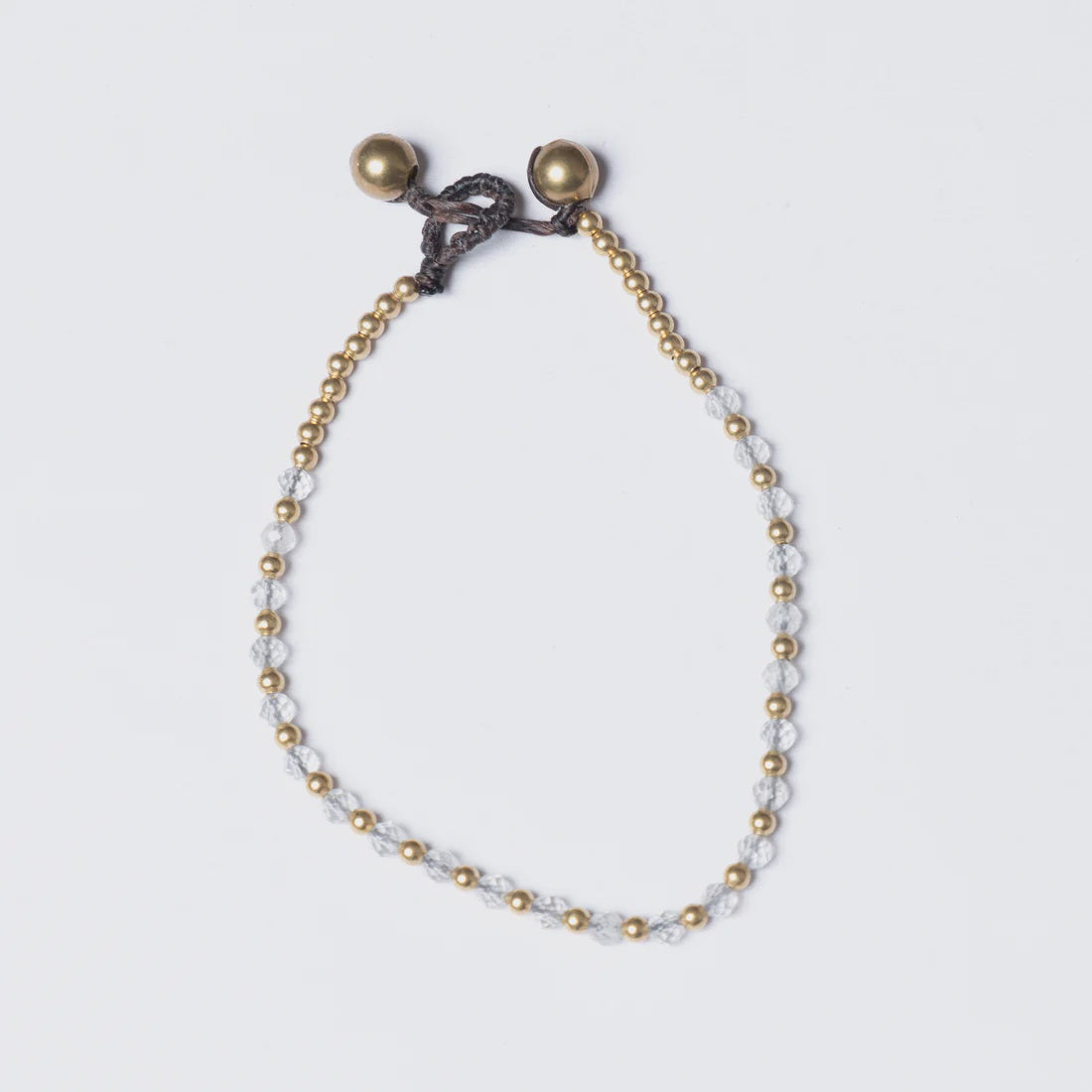 Crystal Bracelet APRIL BIRTHSTONE- WHITE QUARTZ