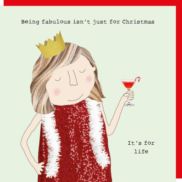 Christmas Card: Fabulous for Christmas - Rosie Made a Thing