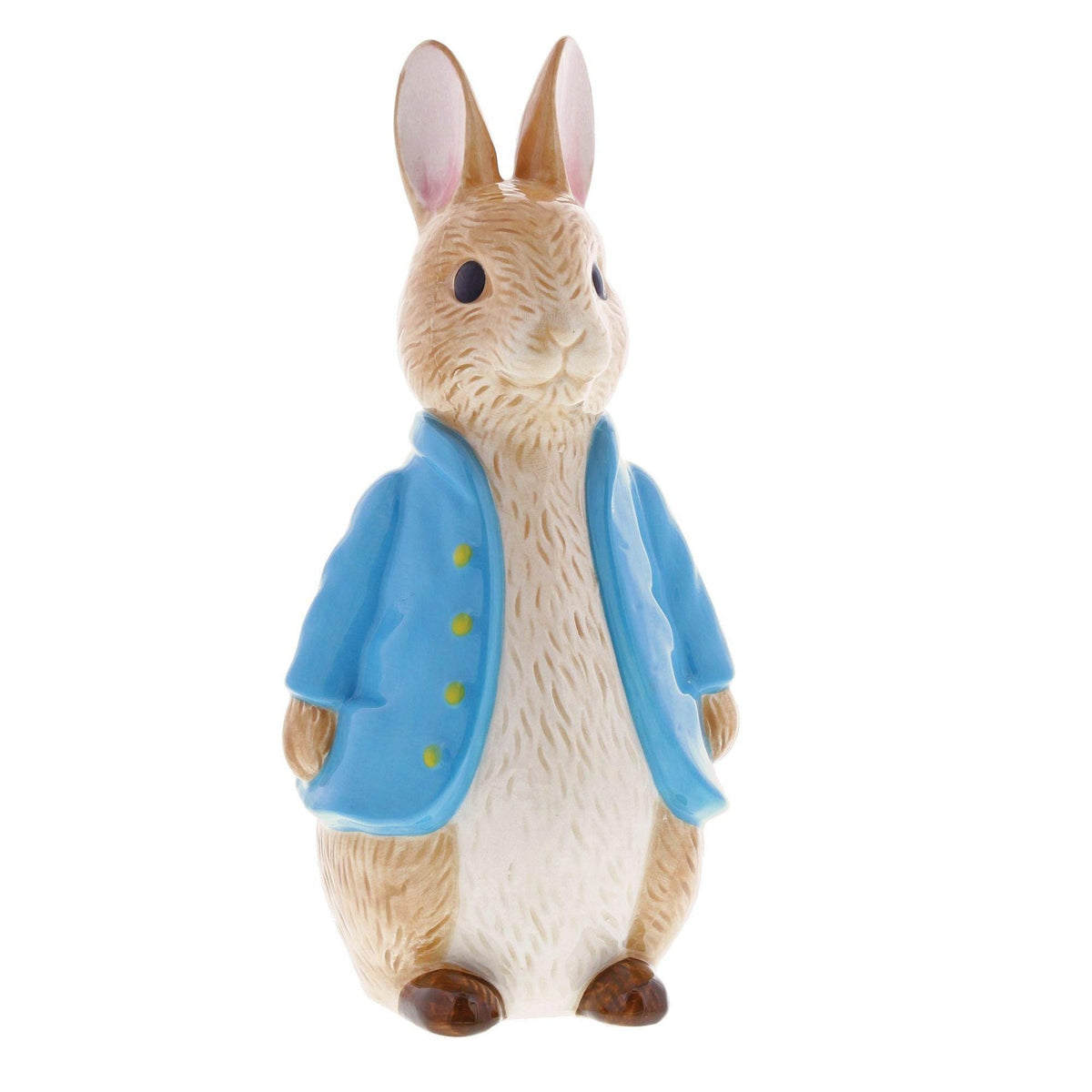 Money Bank: Ceramic PETER RABBIT Sculpted - Peter Rabbit