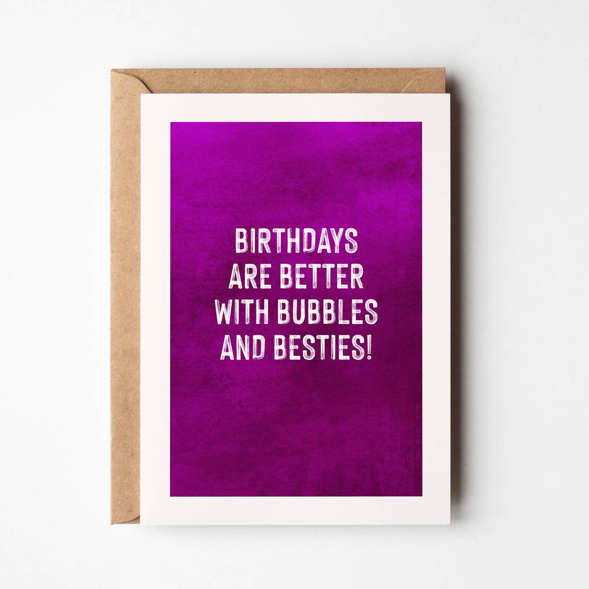 Birthday Card: Bubbles And Besties - Timmy Loves