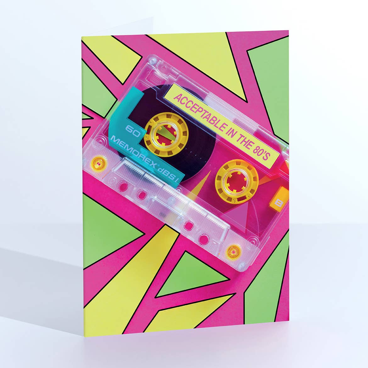 Birthday Card: Acceptable In the 80's - Ornament Art