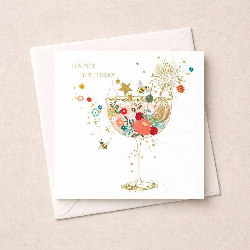 Birthday Card: Cocktail - Hammond Gower