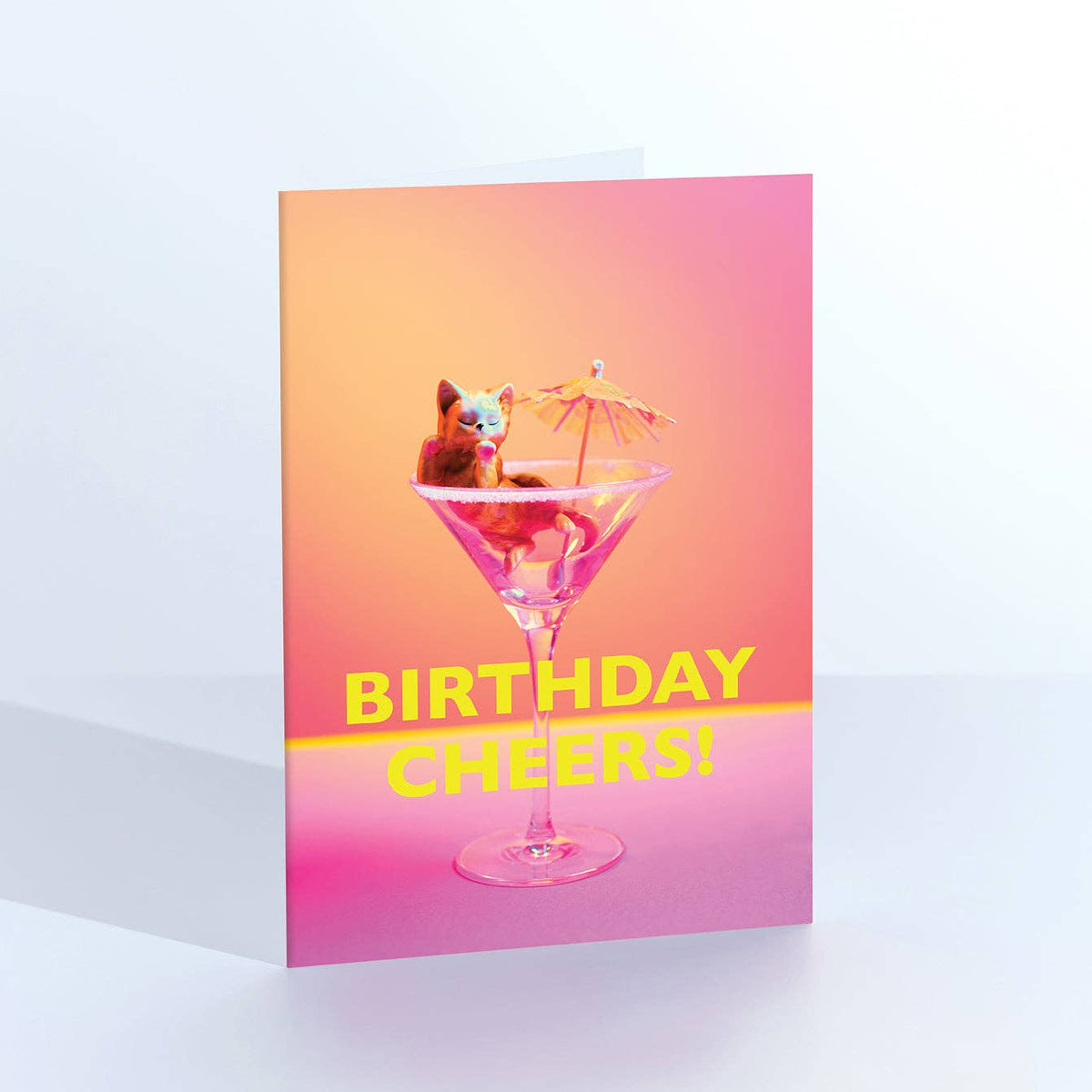 Birthday Card: Birthday Cheers - Ornament Art