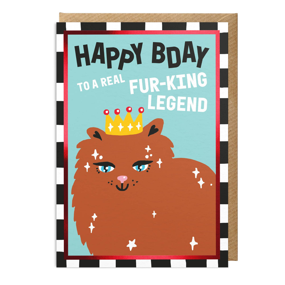 Birthday Card: Legend Cat - Sanders De Roeper