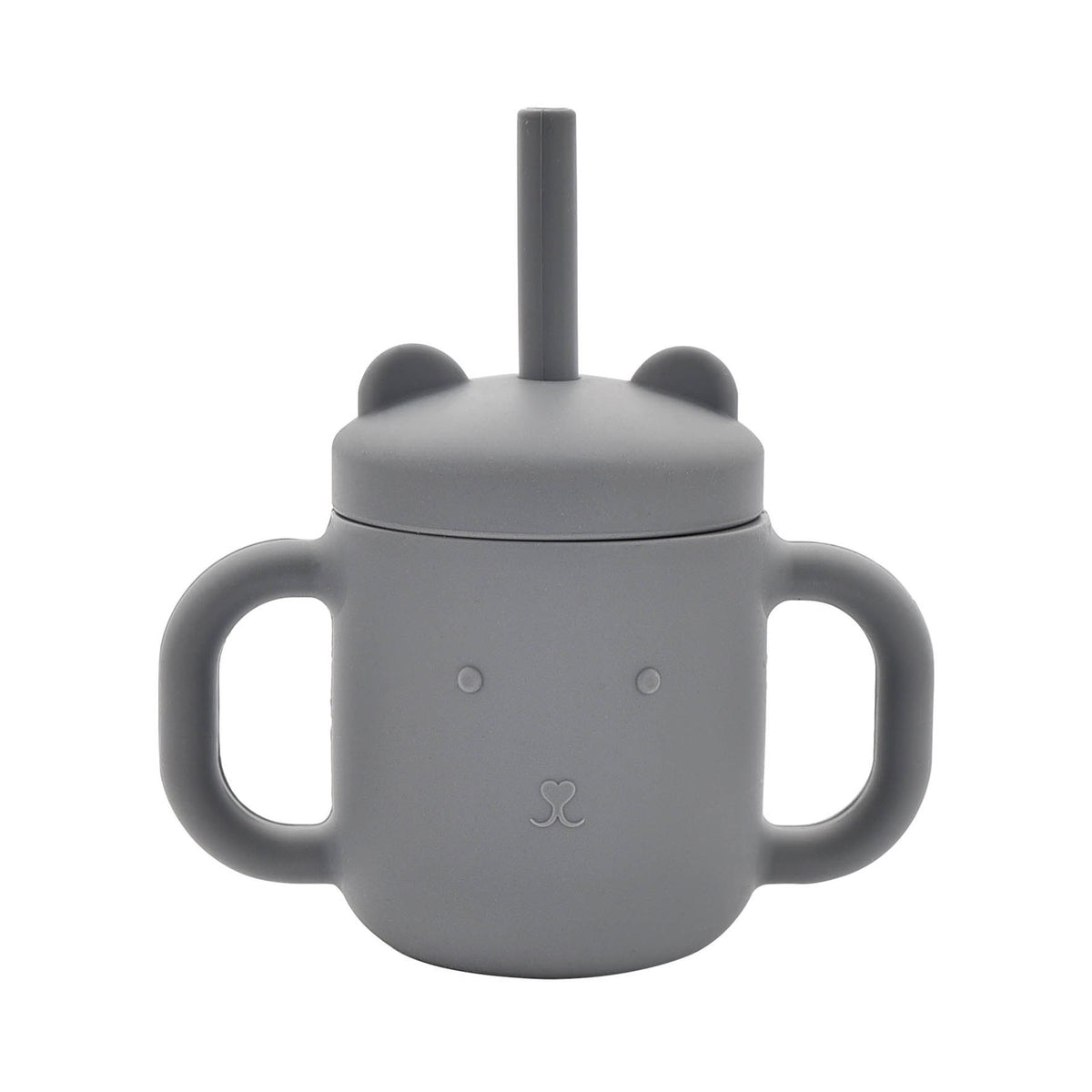 Boys Sippy Cup: Silicone Straw - Blue - Bambino