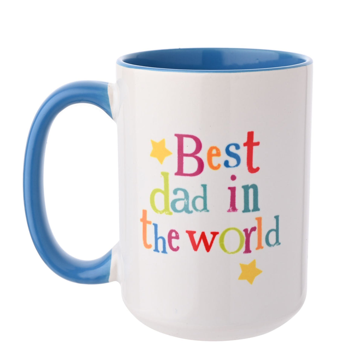 Mug Ceramic Best Dad in the World - Blue - Brightside