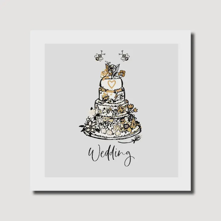 Wedding Card: Wedding Day Cake - Marina B