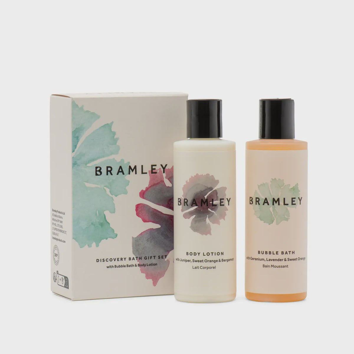 Bath Set: Natural Essential Oils Boxed - Discovery Bath Gift Set Relax - Bramley