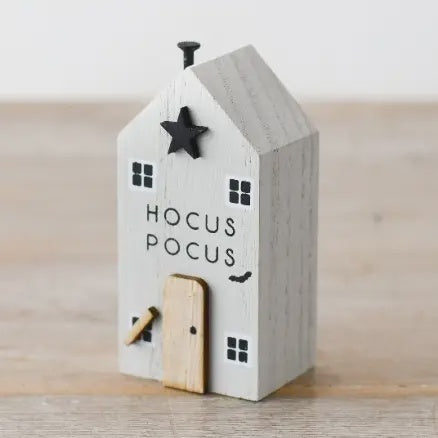 Ornament: Wood House Hocus Pocus - Gainsborough Giftware