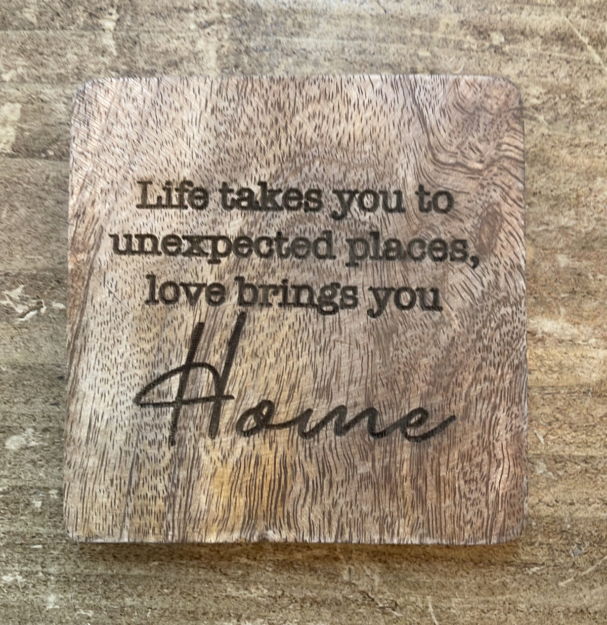 Coaster: Solid Wood Home Unexpected Places - Natural