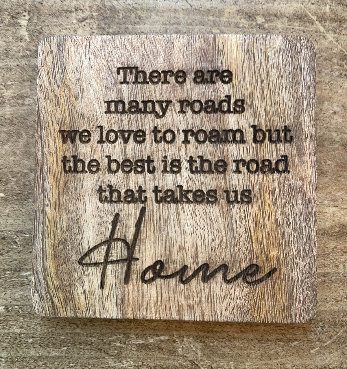 Coaster: Solid Wood Home Many Roads - Natural
