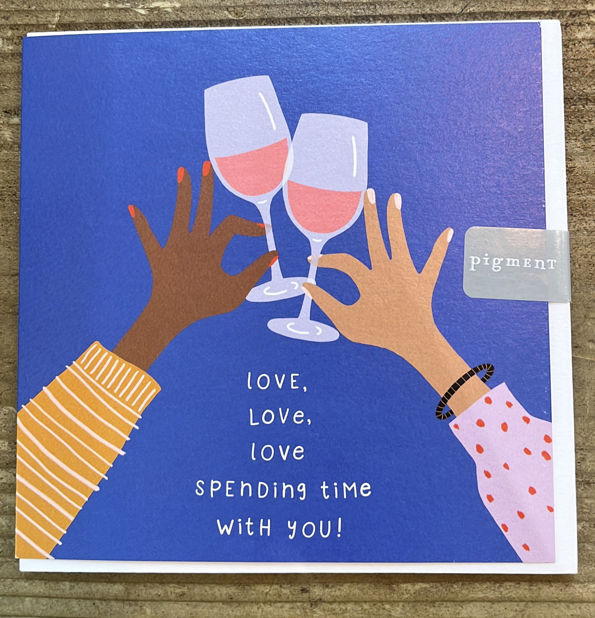 Card: Glasses Love Spending Time With You   Hello Fabulous - Pigment