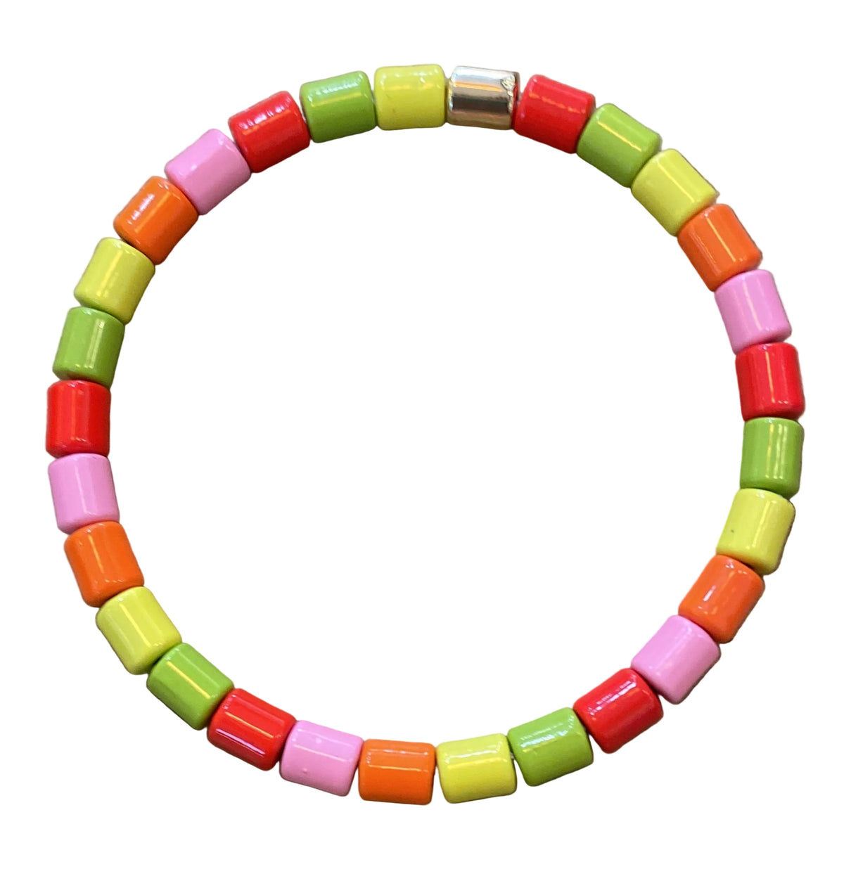 Bracelet: Stretch - Multicolour Brights - POM