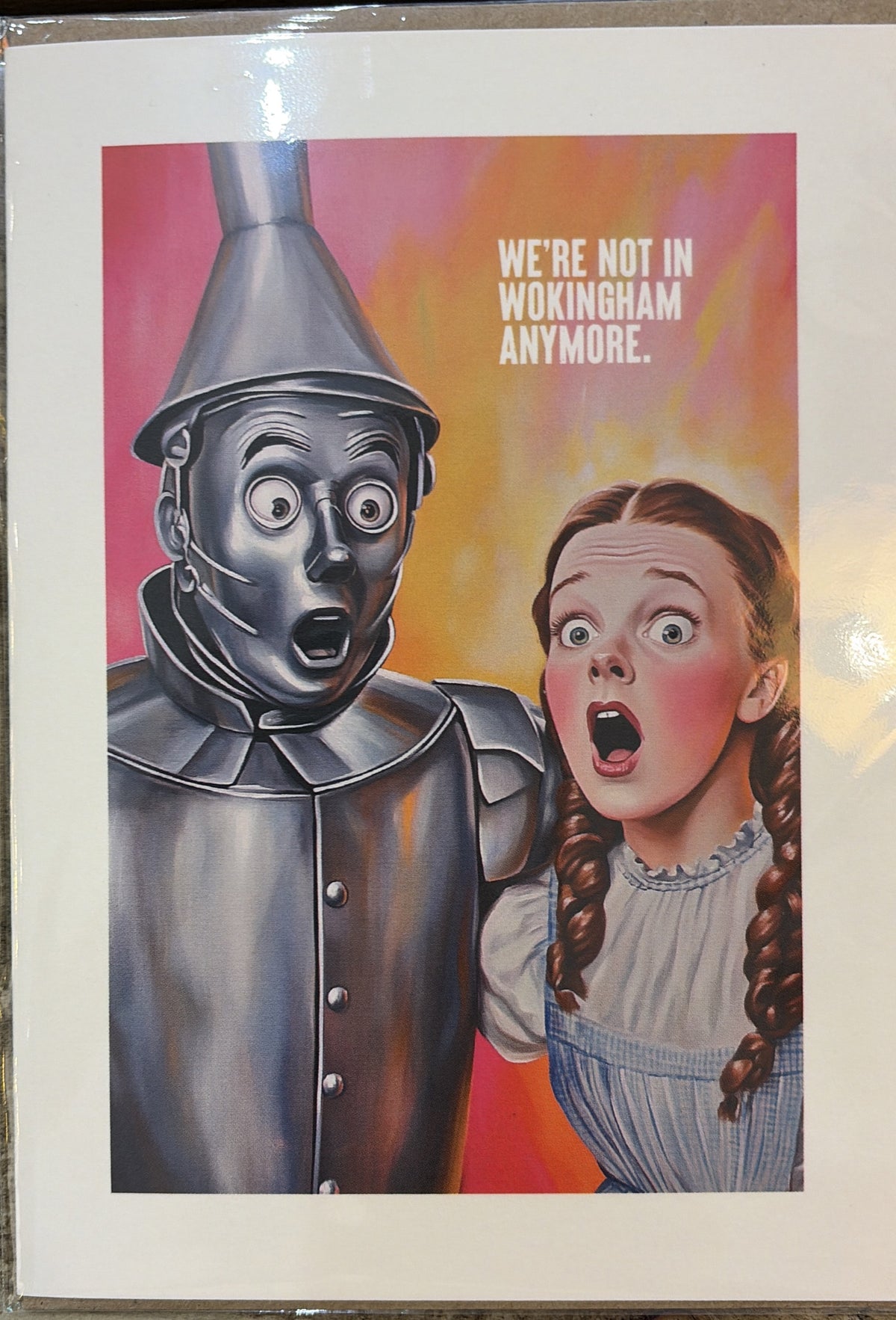Birthday Card: We Are Not In Wokingham Any More  - Timmy Loves