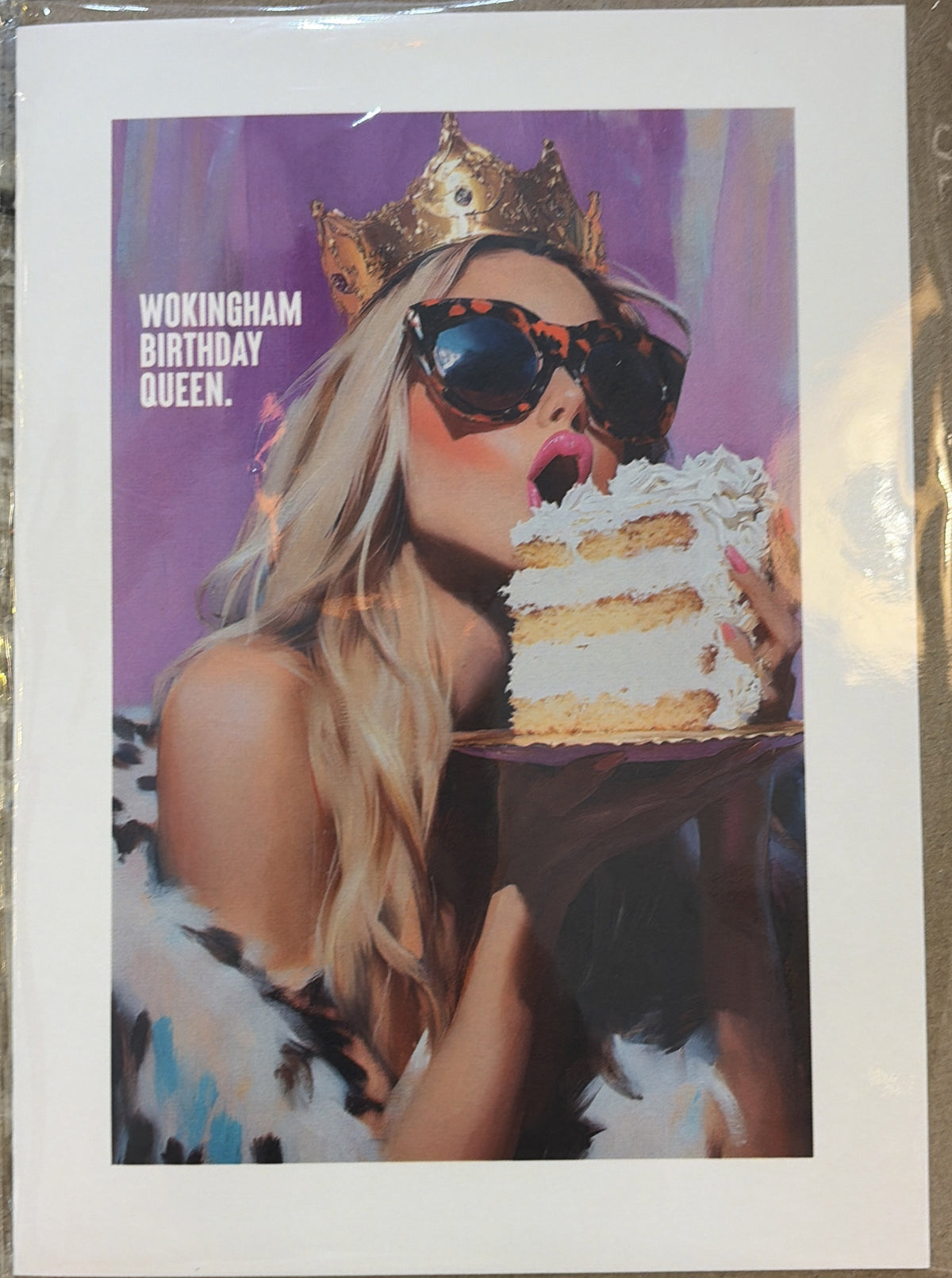 Birthday Card: Birthday Queen Wokingham   - Timmy Loves