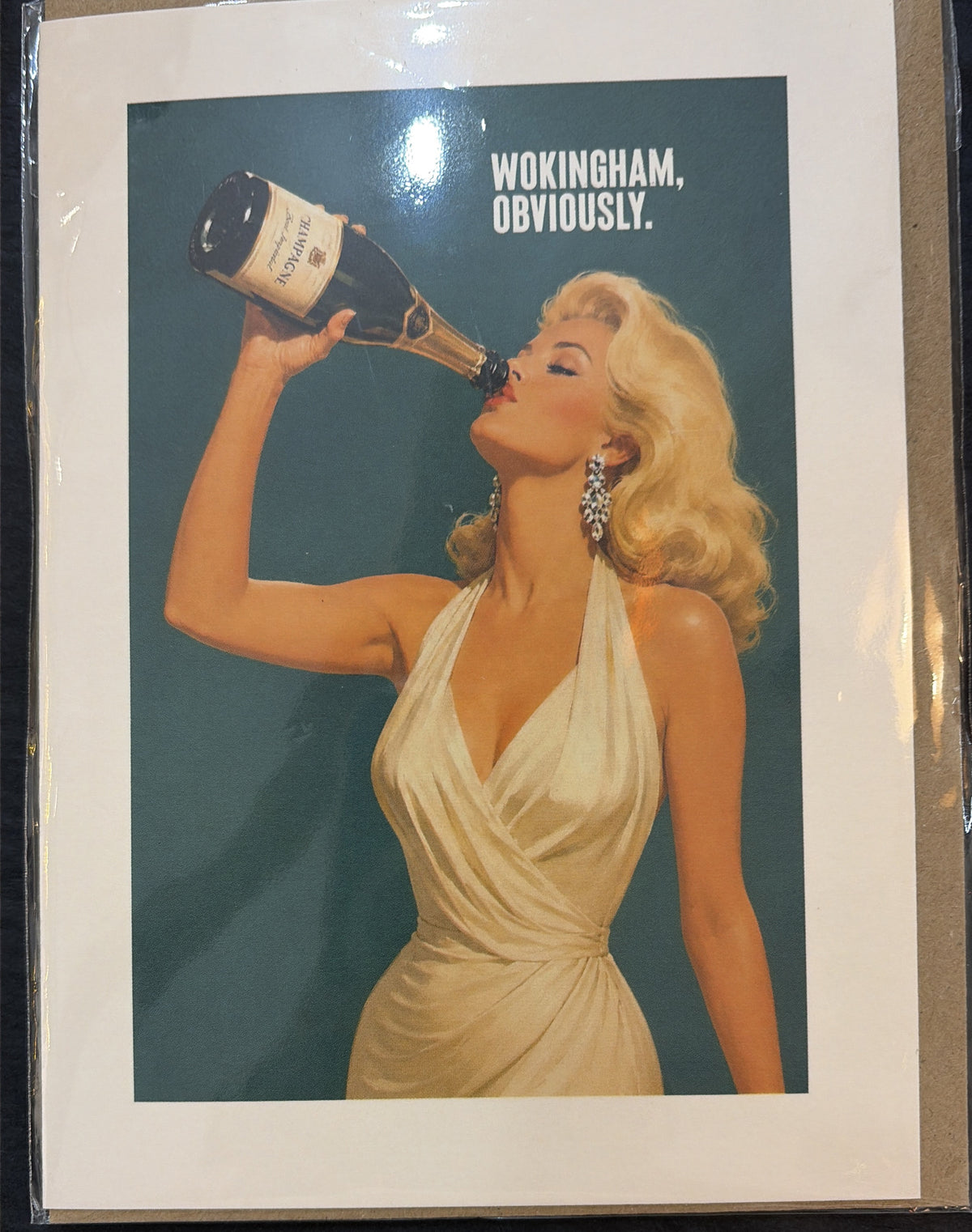 Birthday Card: Wokingham  Obviously - Timmy Loves