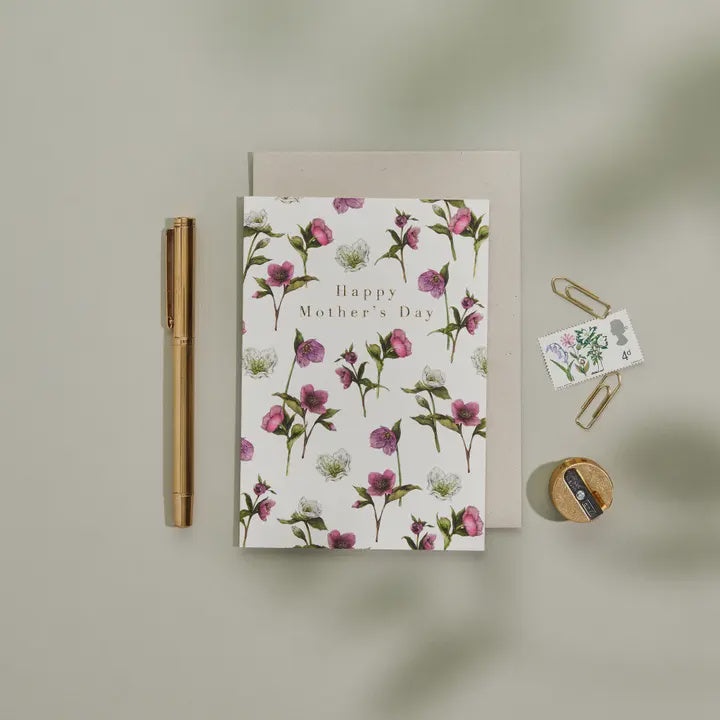 Mothers Day Card: Botanical Happy Mothers Day - Catherine Lewis Design