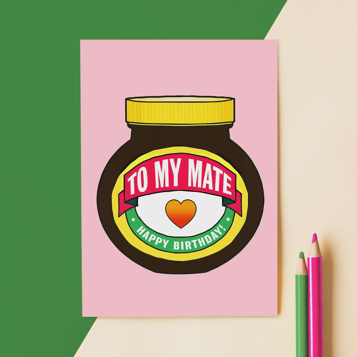Birthday Card: To My Mate - Of Life And Lemons