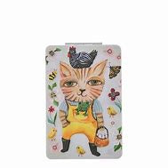 Compact Mirror: Metal Country Cat - Multicoulour - Allen Designs