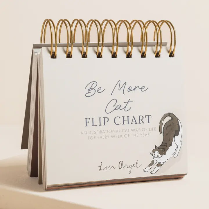 Desktop Flipchart: Be More Cat - Lisa Angel