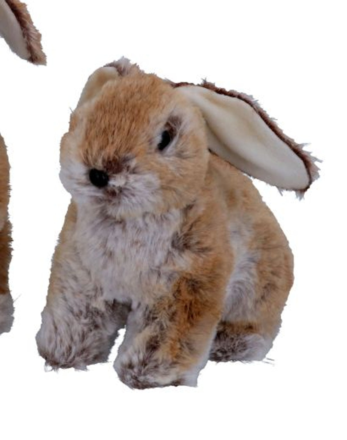 Easter Character: Faux Fur Bunny Sitting - Natural - Gisela Graham