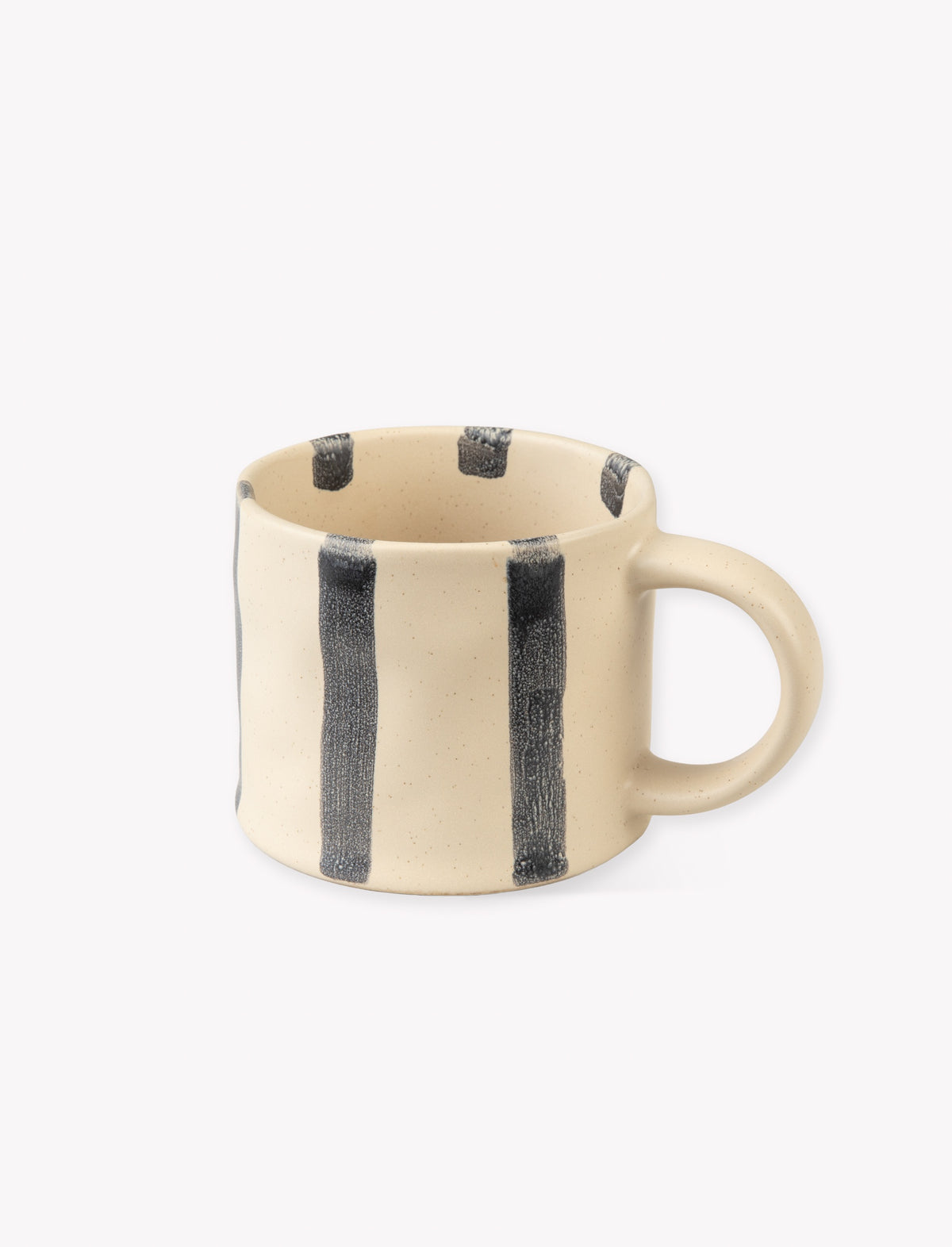 Mug: Stoneware Hand Painted Striped - Various - Garden Trading