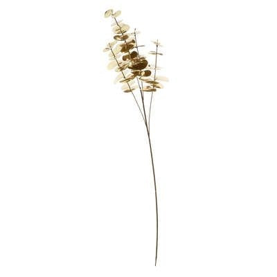 Faux Stem: Eucalyptus 74cm - Gold