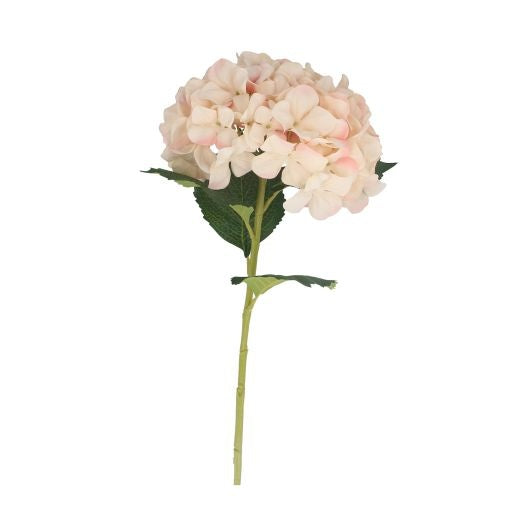 Flower Stem: Faux Giant Hydrangea 68cm - Blush Pink